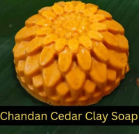 Chandan / Sandalwood Cedar Clay handmade soap