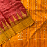 Vermillion chronicles - Gopalpur Tussar silk saree