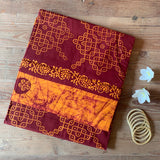 Aswayujam - hand dyed Batik Sungudi saree