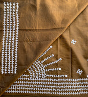 Brown girl in the ring - kutch hand embroidery