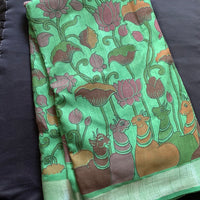 Green deal - linen sari