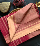 Dirty dancing! Handwoven Mangalgiri Cotton saree