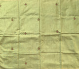 Divyanshi - Hand embroidered jute kota sari