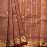 Keep your head up - silk cotton Chinnalampattu banana fiber saree