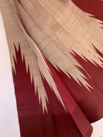 Samantha - Brown temple border Arani silk