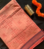 Another Cinderella story - Handwoven Mangalgiri Cotton saree
