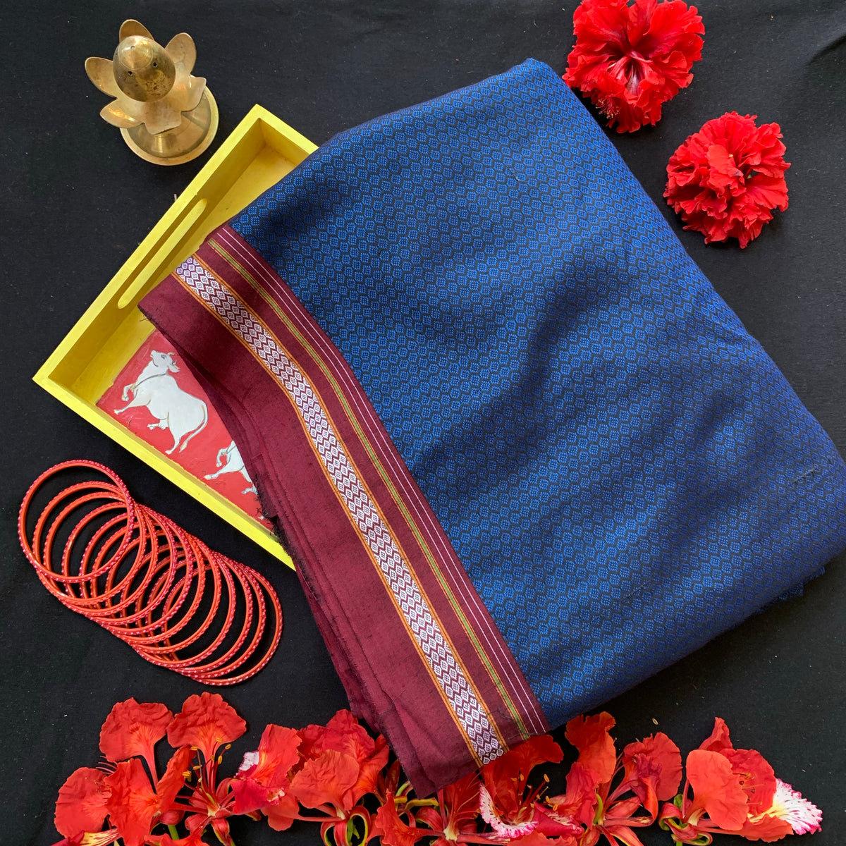 Bulbul - blouse fabric by meter | The Maggam Collective