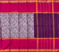Thaswika - Mubbagam saree with large Vanasingaram design