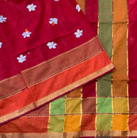 Melodia Indica - embroidered cotton Mangalgiri