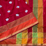 Melodia Indica - embroidered cotton Mangalgiri