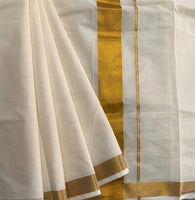 Pankaja - Classic Kasavu cotton saree