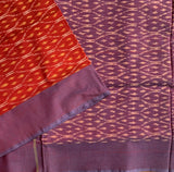 Chandana Charchita - Pochampally ikat cotton sari