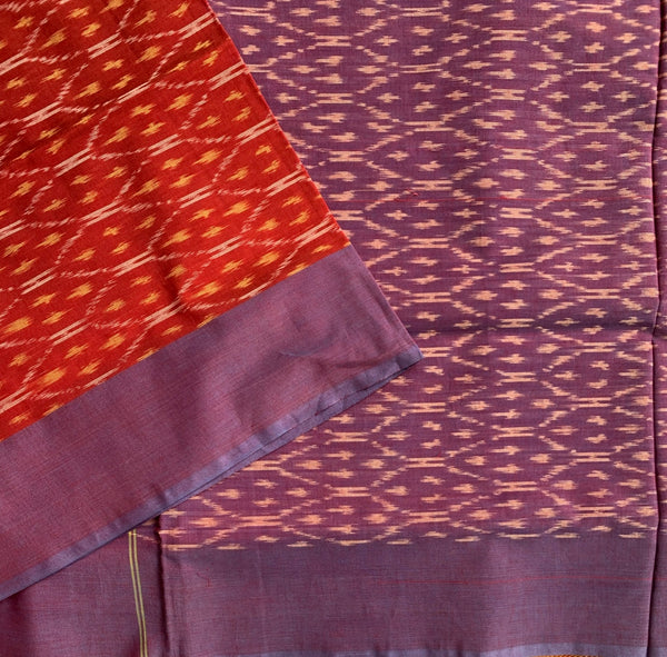 Pochampally Ikat Silk Saree - Noble House Creations