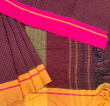 Ridhushni - Handloom cotton Patteda Anchu