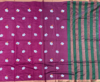 Apala - embroidered Maheshwari