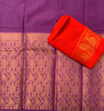 Bridgerton - dip dyed Madurai Sungudi saree with long border