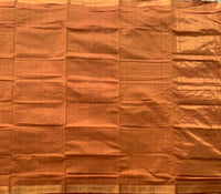 Cinnamon bun - Handwoven Mangalgiri Cotton saree