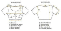 Blouse stitching - design of choice